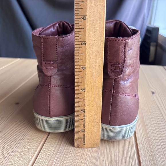 Andrea Conti leather sneakers high top lace up 38 - Picture 5 of 9